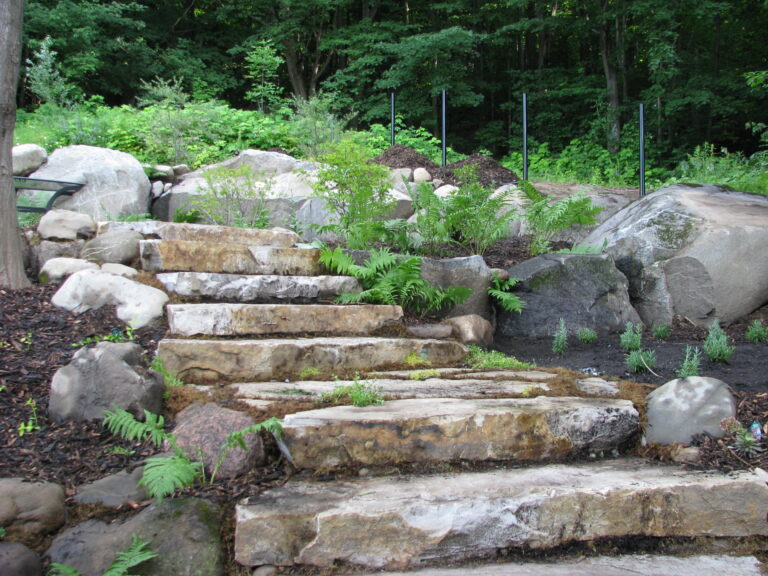 Escaliers pierres naturelles